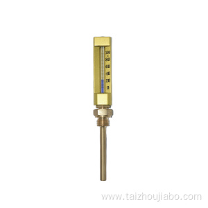 Marine industrial magnetic thermometer detection